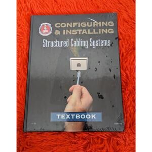 NWT 2003 NJATC Configuring Installing Structured Cabling Systems Textbook HC